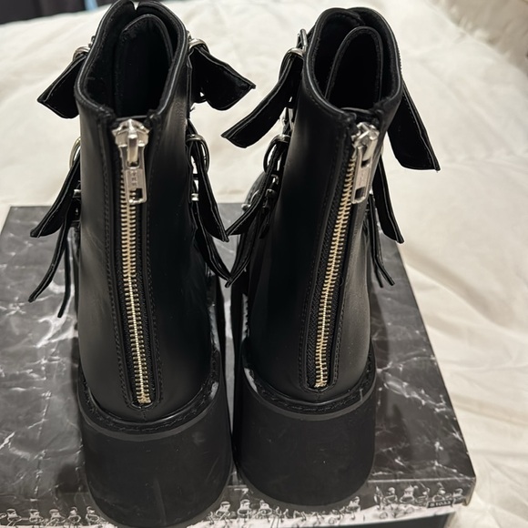 Demonia x Dolls Kill Boots - Picture 3 of 5